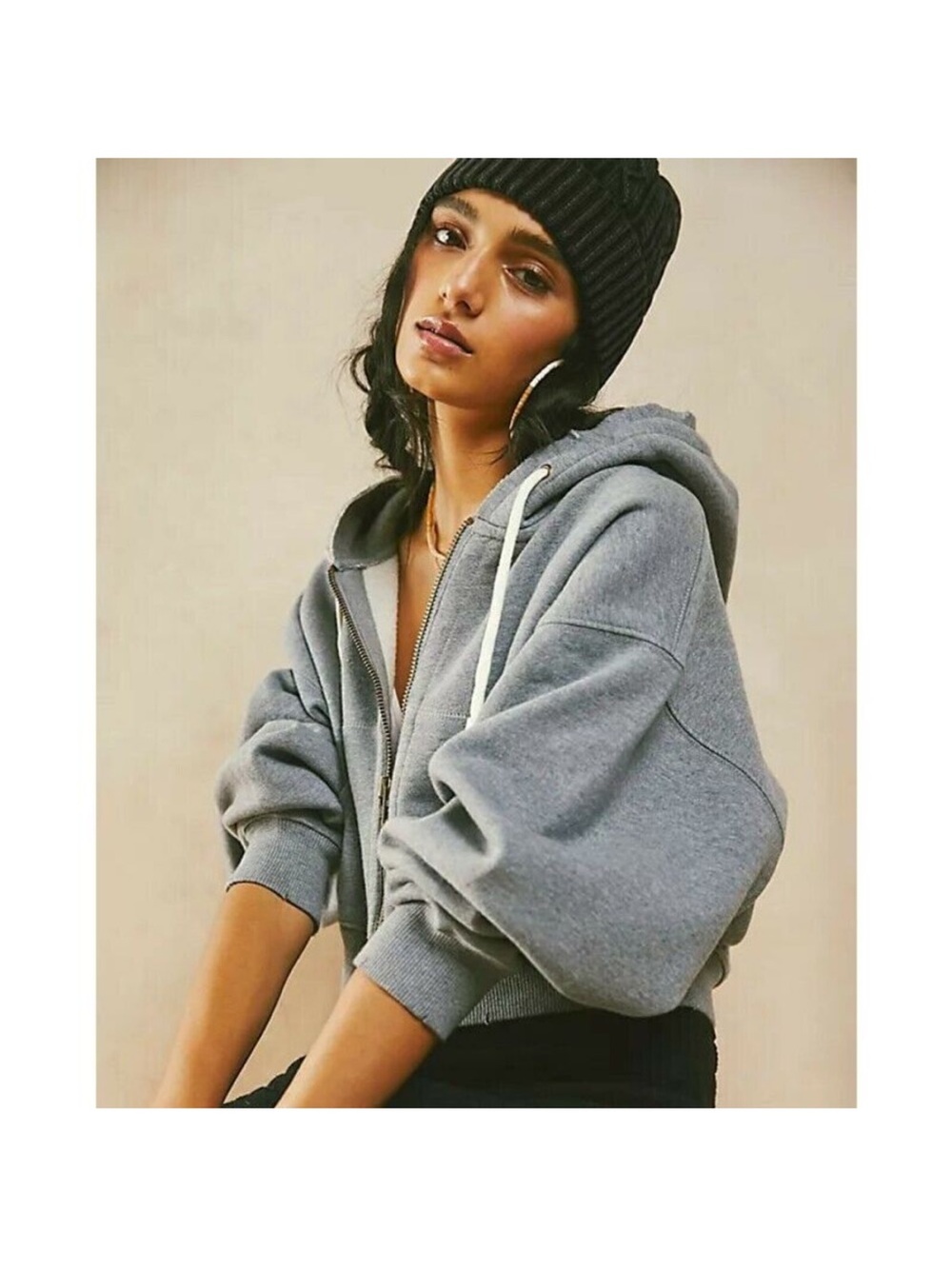 Free people we the free go-to cropped hoodie